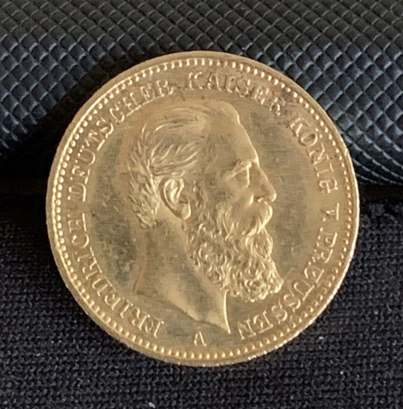 20 Mark or 1888 A Frédéric III - Prusse