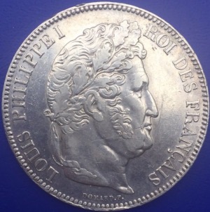 Monnaie Argent, 5 Francs Louis Philippe Ier 1834 W Lille