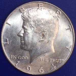 Half dollar Kennedy 1964 États-Unis