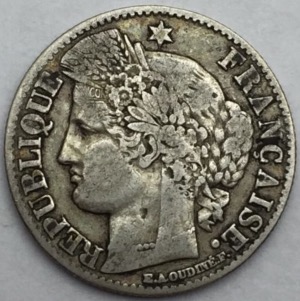 Ceres 50 centimes 1871 A