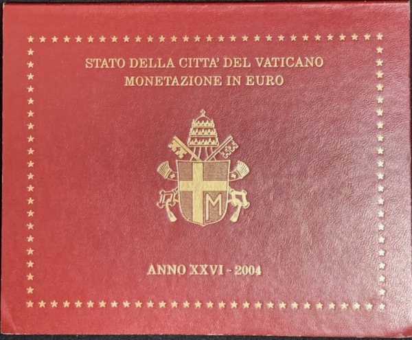 Coffret Euro Vatican 2004