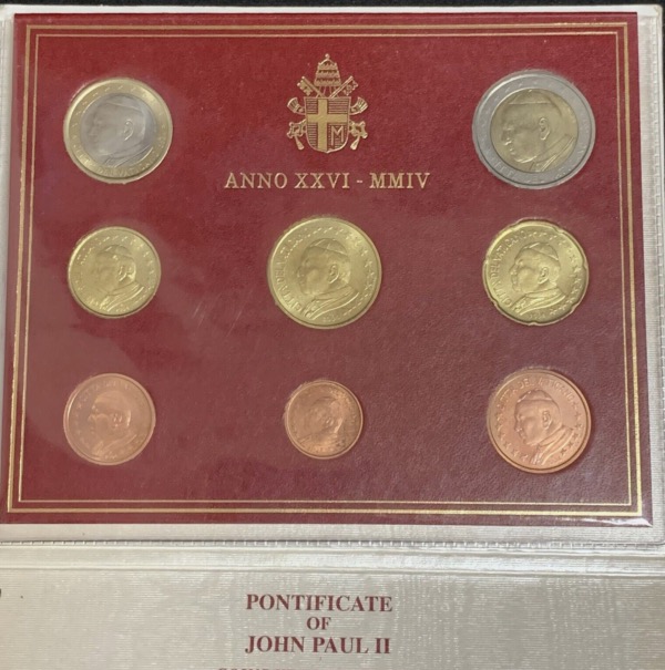 Coffret Euro Vatican 2004