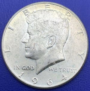 Half Dollar 1964 Kennedy, Argent, Etats-Unis 