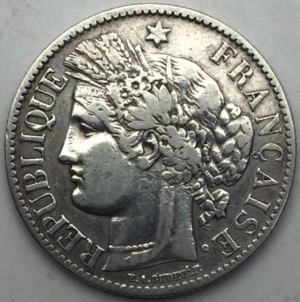 Ceres 2 Francs 1881 A