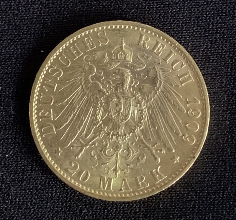 20 Mark or 1909