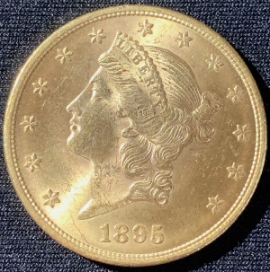 20 Dollars or Liberté 1895 États-Unis SUP