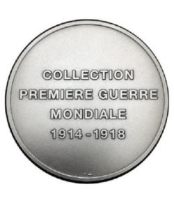 Médaille bataille de la Marne bronze argenté