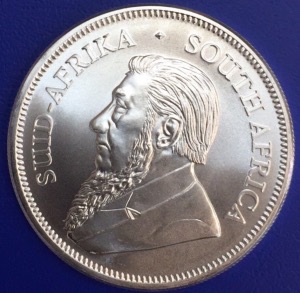 Krugerrand 2019 Afrique du sud 1 once argent pur