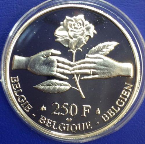 Belgique 250 Francs Albert II 1999 QP Philippe et Mathilde