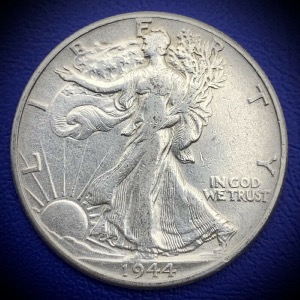 Half Dollar 1944 Walking Liberty, Argent, Etats-Unis