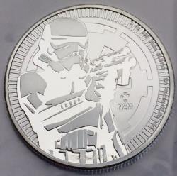 2 dollars star wars stormtrooper 2018 1 oz argent pur