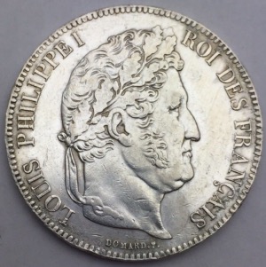 Louis Philippe I 5 francs 1835 A