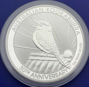 Australie Kookaburra 2020 1 Dollar 31,10g argent pur