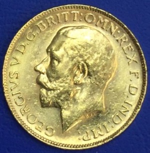 Souverain Georges V Or 1922 P